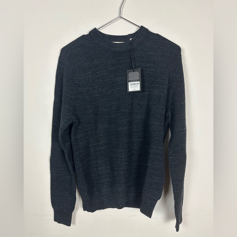 Buck Mason Dark Blue Crewneck Sweater